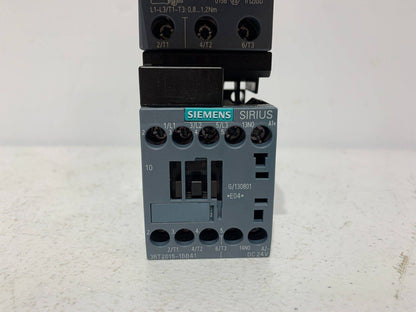 Siemens 3RA21101AA151BB4 SELF PROTECTED COMBINATION STARTER 1.6Amp 24V - Chase Surplus