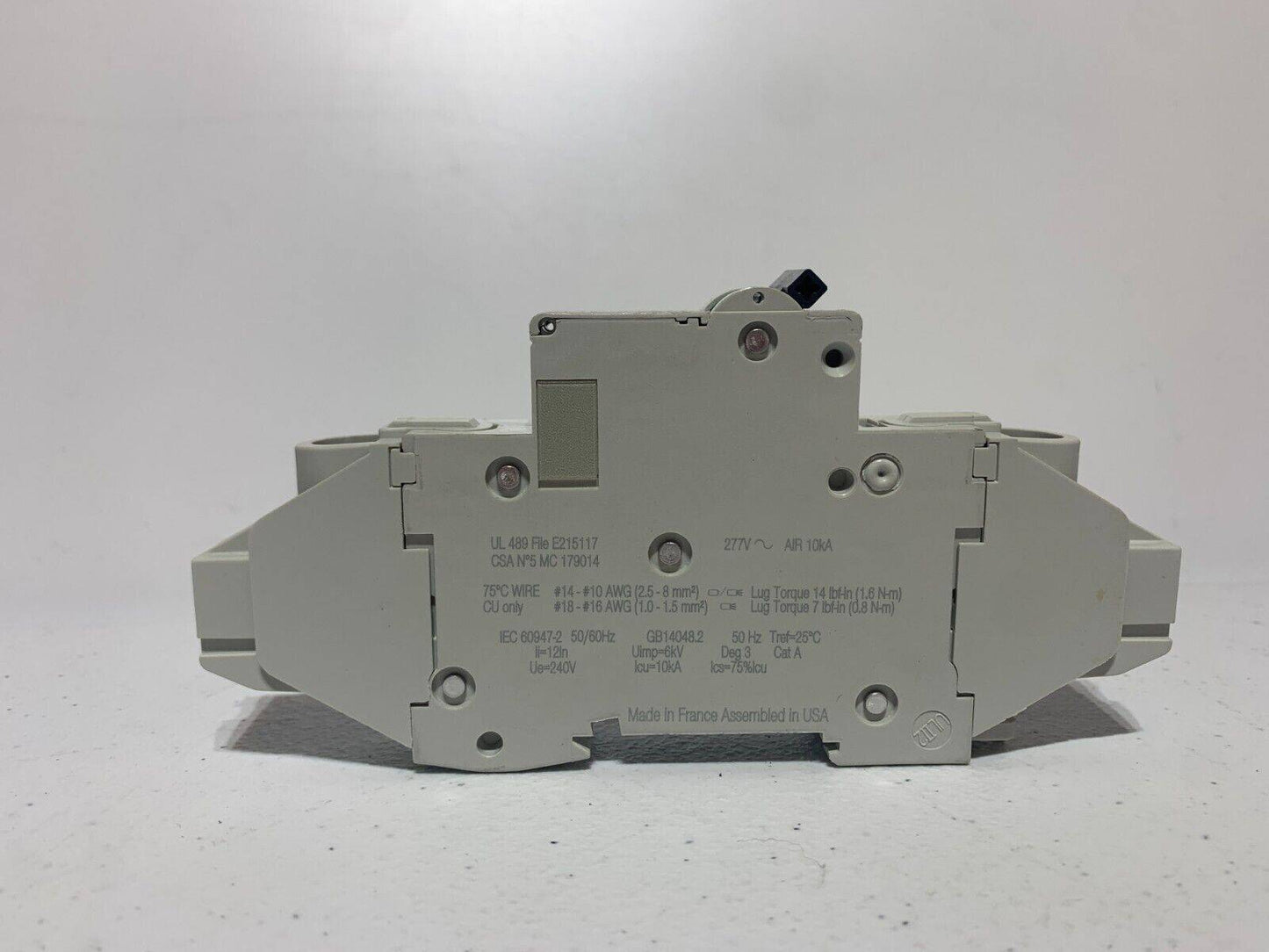 Schneider Electric MGN61339 Multi 9 C60 Miniature Circuit Breaker 277V Unit - Chase Surplus