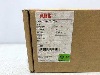 ABB 1SFN075707R1000 Terminal Enlargements