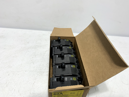 Square D QO260 Circuit Breaker 60 Amp 2 Pole 120/240 VAC 10kA