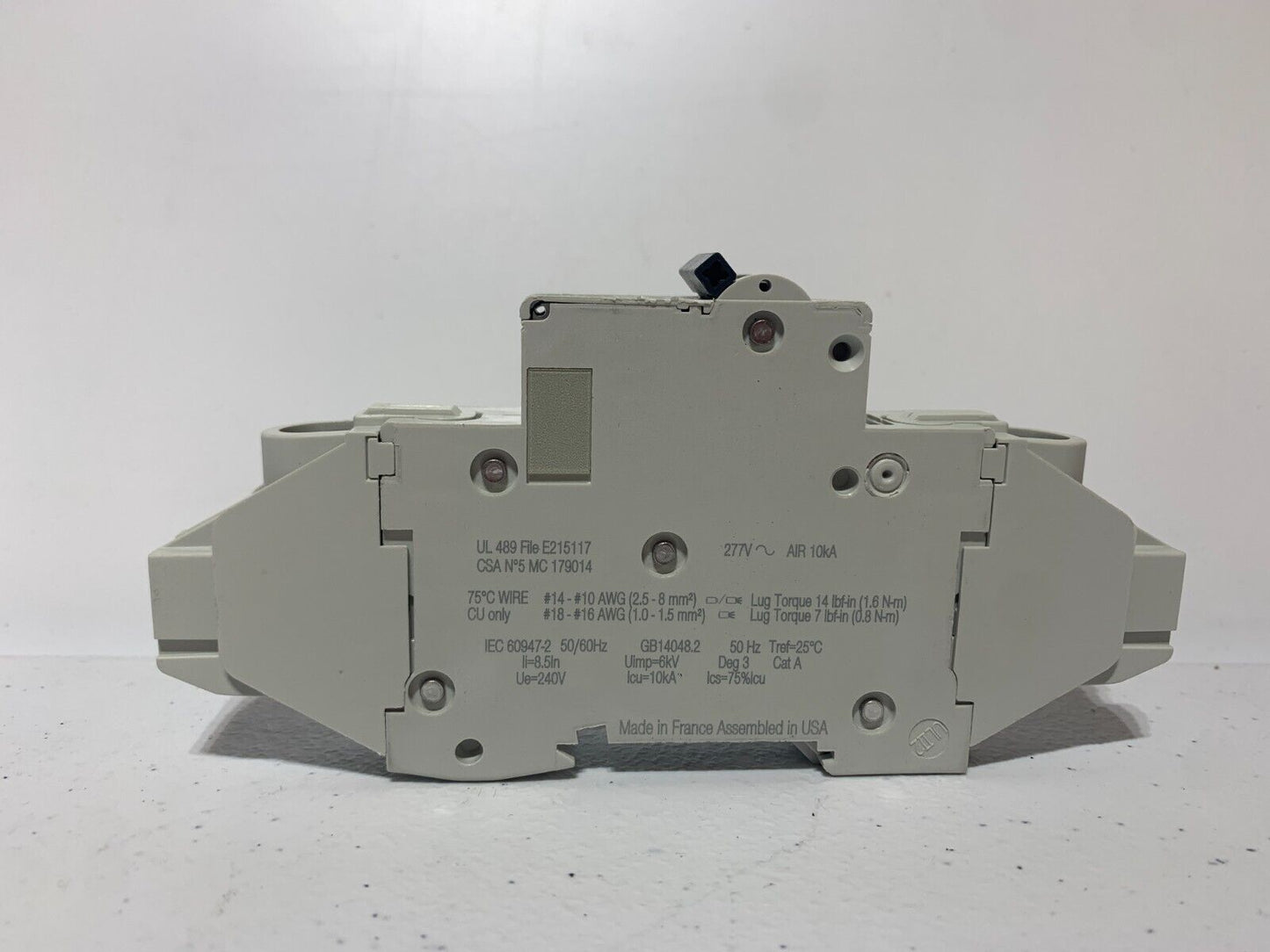 SCHNEIDER ELECTRIC BREAKER MGN61308 MULTI 9 10 AMP - Chase Surplus