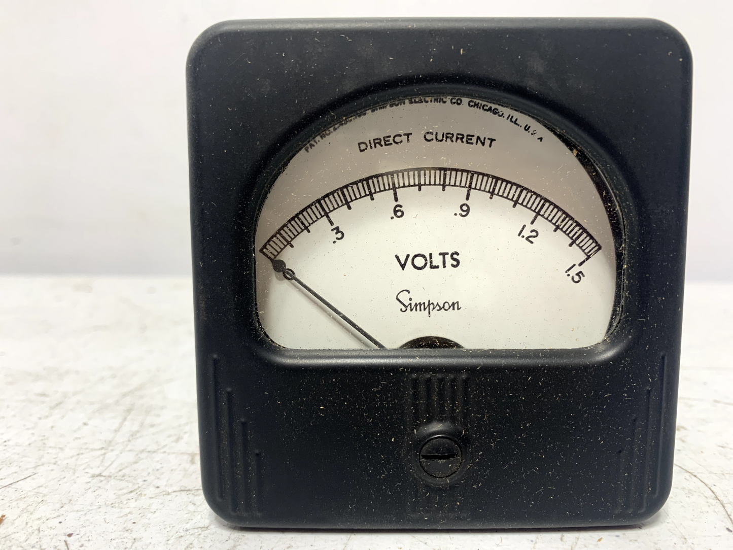 Simpson 17105 Modified Panel Meter for Coating Thickness 0 - 1.5 VDC