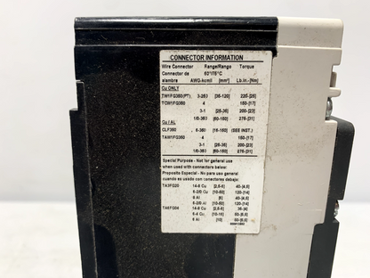 Siemens HFK3B250 Circuit Breaker 250A 3P Module Type HFGB