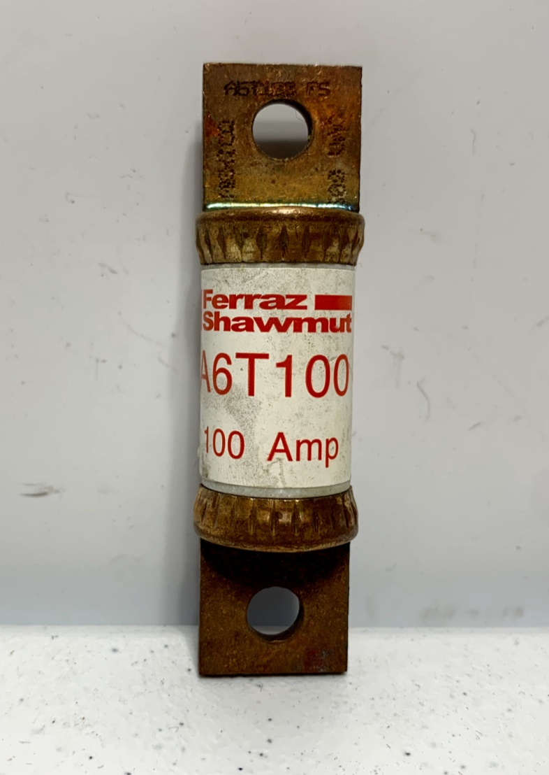 Ferraz Shawmut A6T100 Class T Fuse 100 Amp 300V