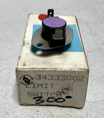 ICP 34333002 Auto Limit Switch HQ34333002 300-20°F Heil Quaker