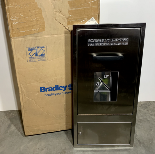 Bradley Corporation S19294HB In-Wall Cabinet Barrier Free Concealed Eyewash