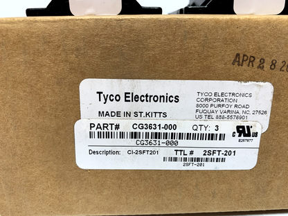 Tyco Electronics 2SFT-201 Current Transformer 200:5 4.0VA 600V (lot of 3)