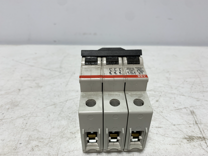 ABB S203U-K25 Circuit Breaker 3-Pole 240V 10kA IR 35mm DIN Rail Mount K25A