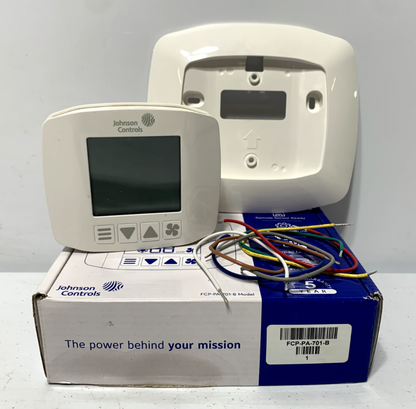 Johnson Controls FCP-PA-701-B Non-Programmable Thermostat for Fan Coils and PTAC