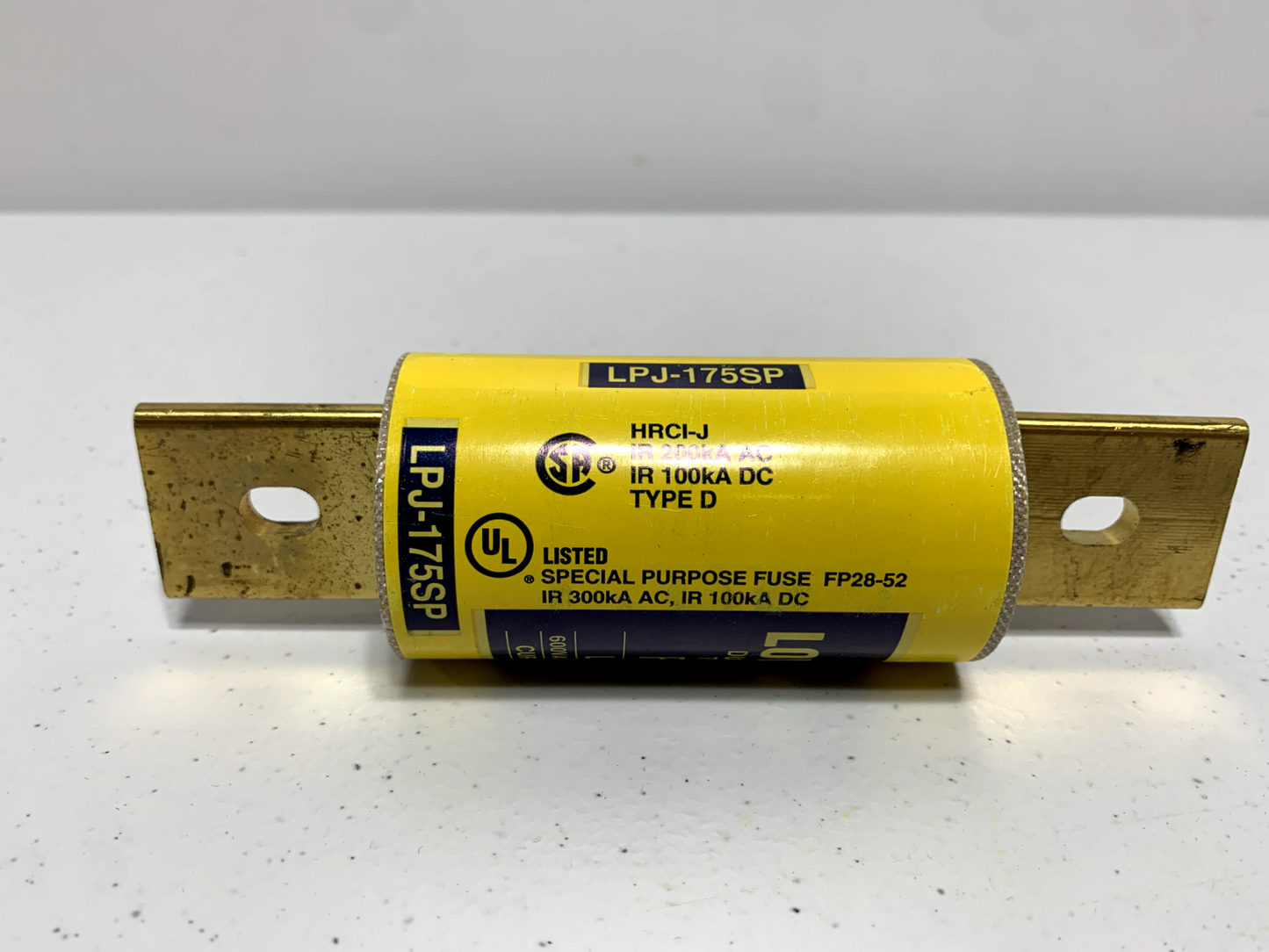 Cooper Bussmann LPJ-175SP Time Delay Class J Fuse 175A 600VAC/300VDC