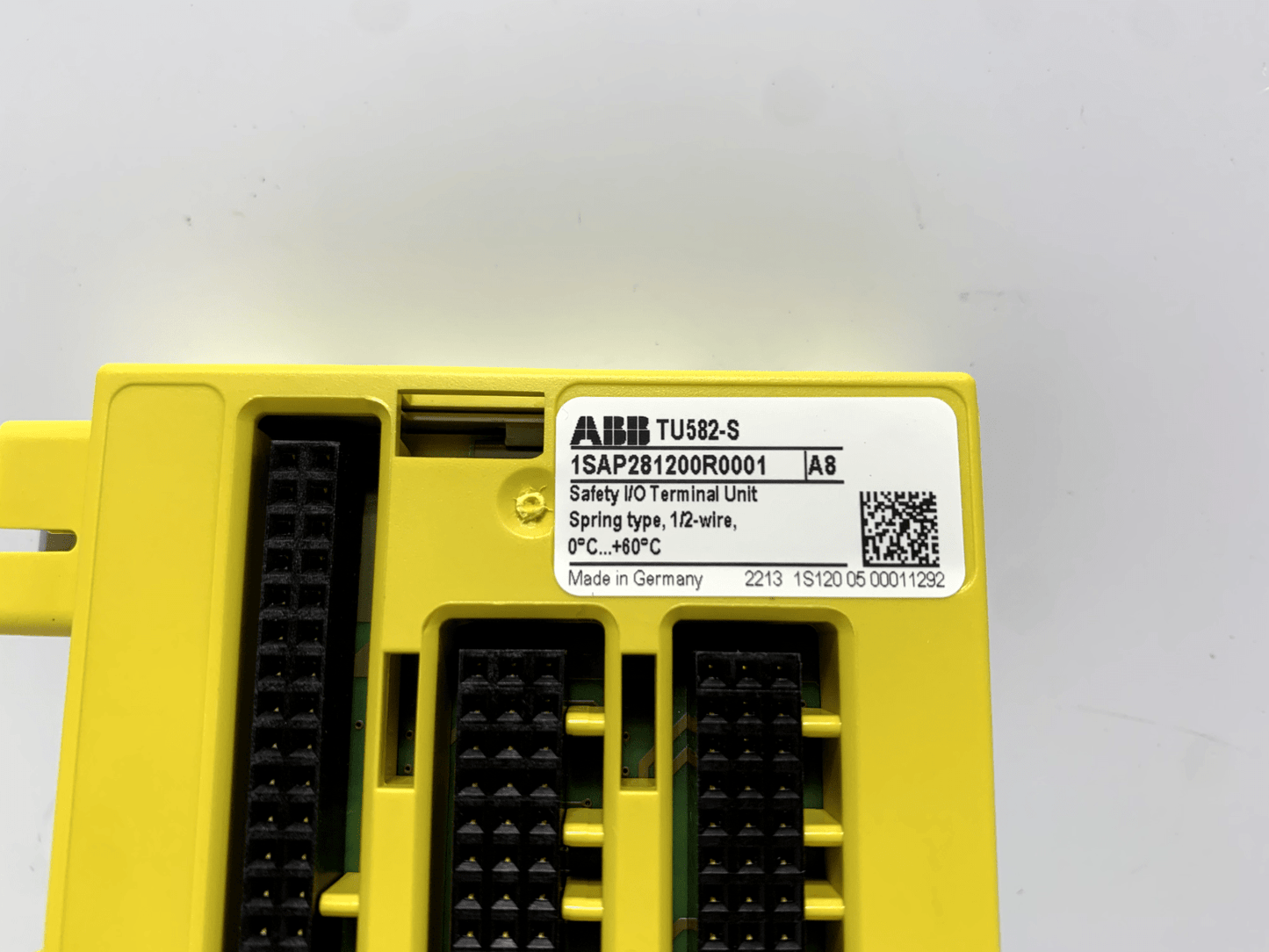 ABB 1SAP281200R0001 Safety I/O Terminal Unit TU582-S - Chase Surplus