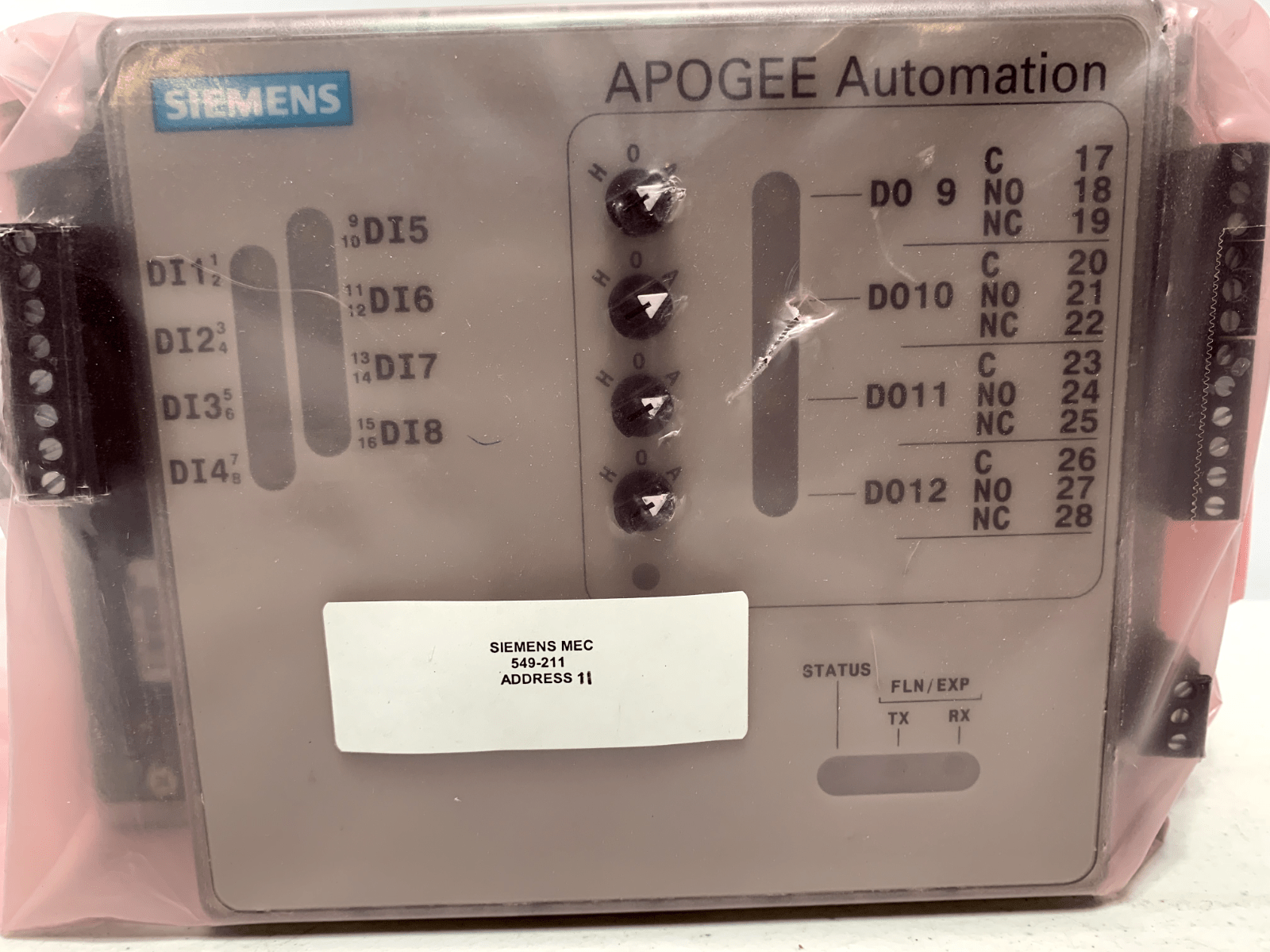 Siemens 549-211 Digital Point Expansion Module 250VAC 4A - Chase Surplus