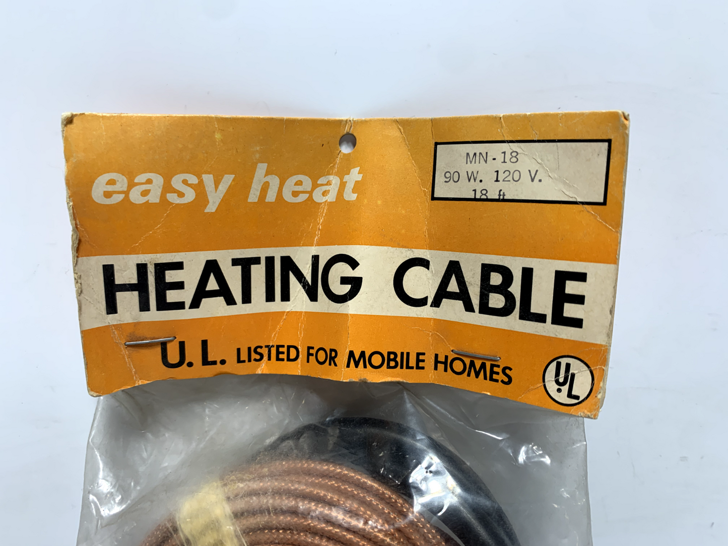 Easy Heat MN-18 Heating Cable MT-18 90W 120V 18ft