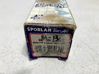 Sporlan SA-13S See-All ODF Solder Moisture & Liquid Indicator 3/8"