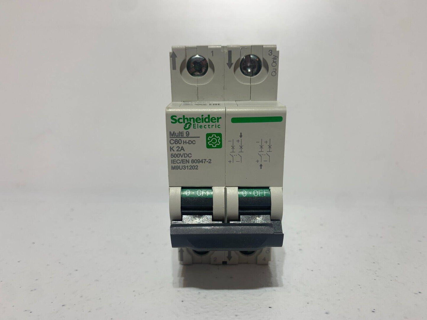 SCHNEIDER ELECTRIC M9U31202 Circuit Breaker 500VDC Multi 9 - Chase Surplus