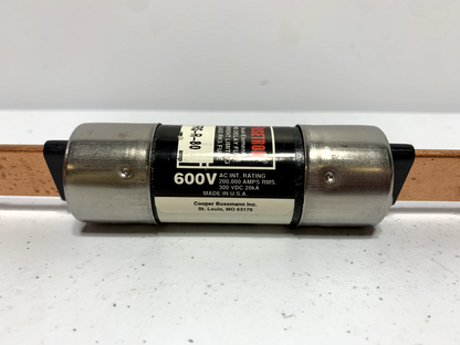 Cooper Bussmann FRS-R-8 600V 80A Fusetron Time-Delay Current Limiting RK5 Fuse