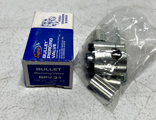 Supco BPV31 Original Bullet Piercing Valve 1/4" 5/16 & 3/8" O.D.