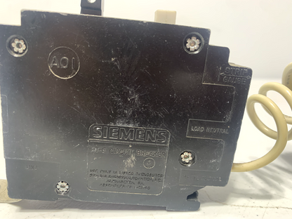 Siemens BF115A Ground Fault Circuit Breaker 1 Pole 15 Amp 120V