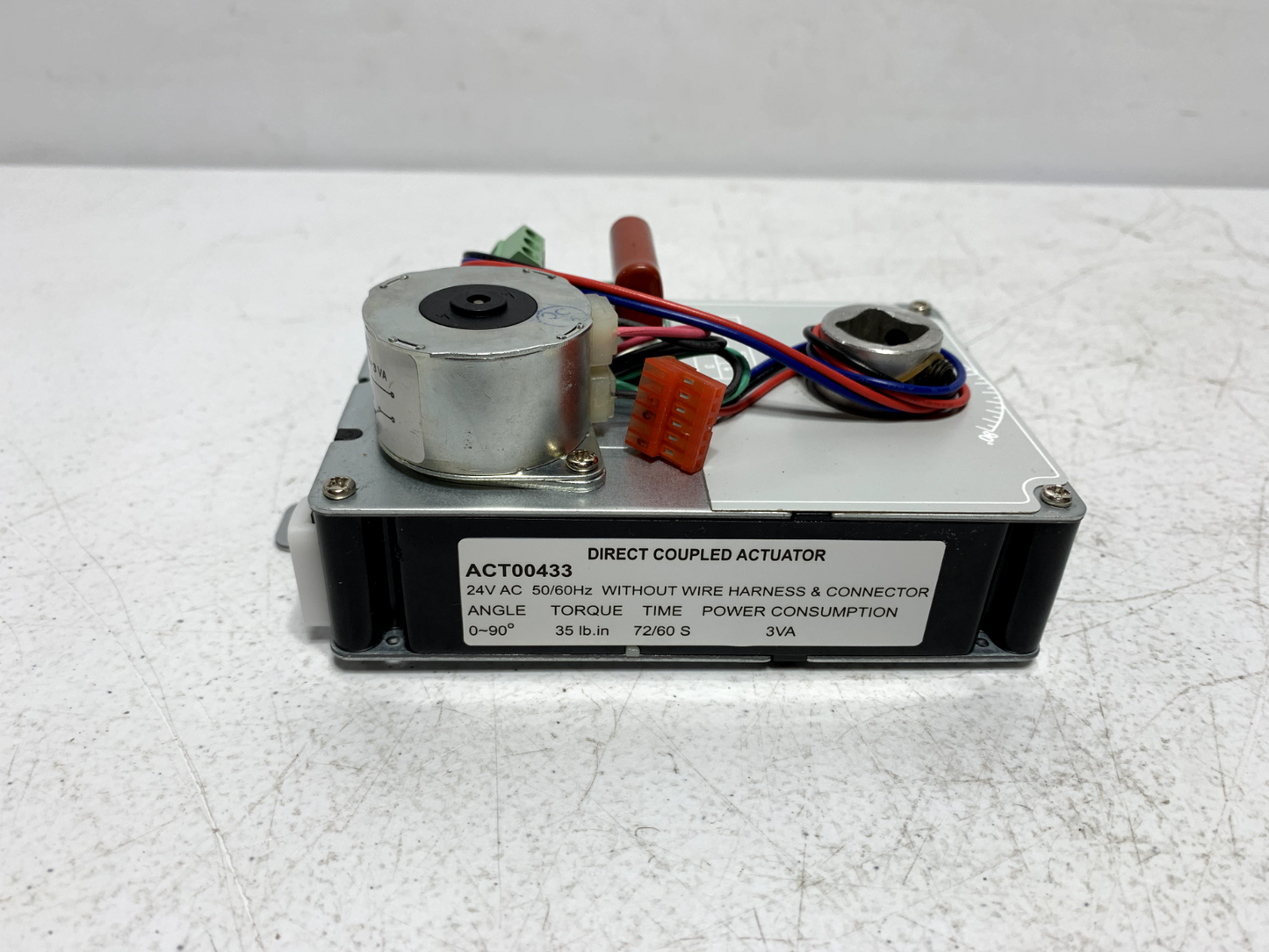 Trane ACT00433 Non-Spring Return Rotary Actuator VariTrac 24V 35 in-lb 90 Degree