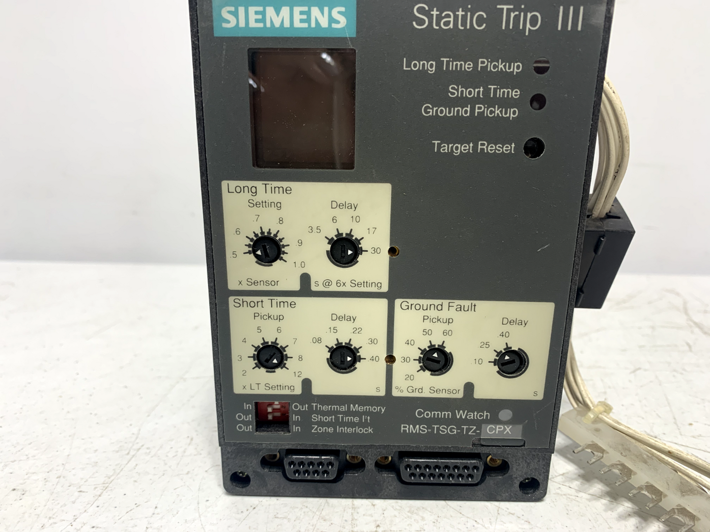 Siemens 18-483-905-550 SA Static Trip III Solid State Programmer RMS-TSG-TZ-CPX