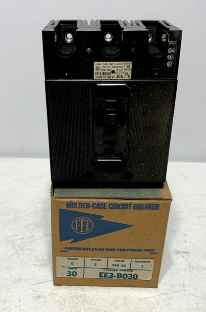 Siemens EE3-B030 Circuit Breaker 30 Amp 240V 3 Pole