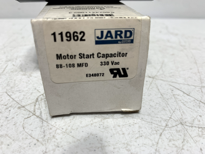 Mars 11962 Motor Start Capacitor Round 88-108 MFD 330VAC