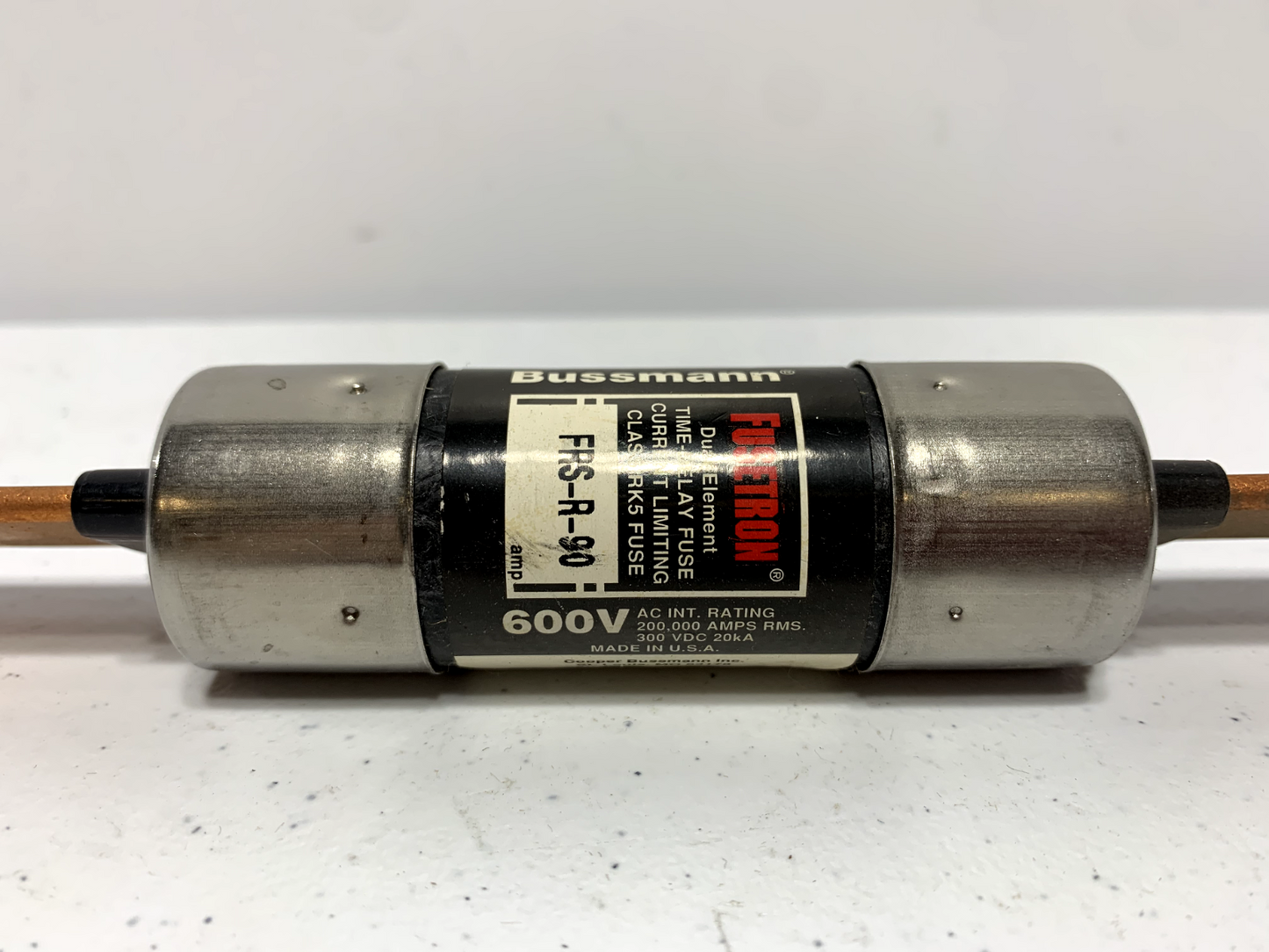 Cooper Bussmann FRS-R-90 FuseTRON Class RK5 Dual Element Fuse 600V 90 Amp