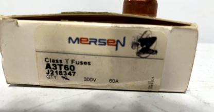 Mersen A3T60 Class T Fuse 60A 300V Fast Acting