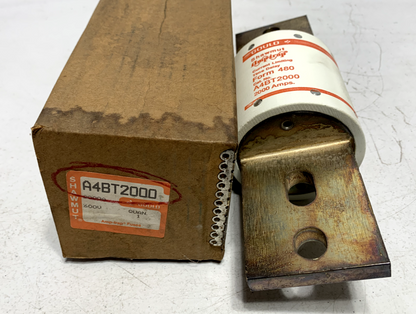 Gould Shawmut A4BT2000 Class L Fuse 2,000 Amp 600V Form 480