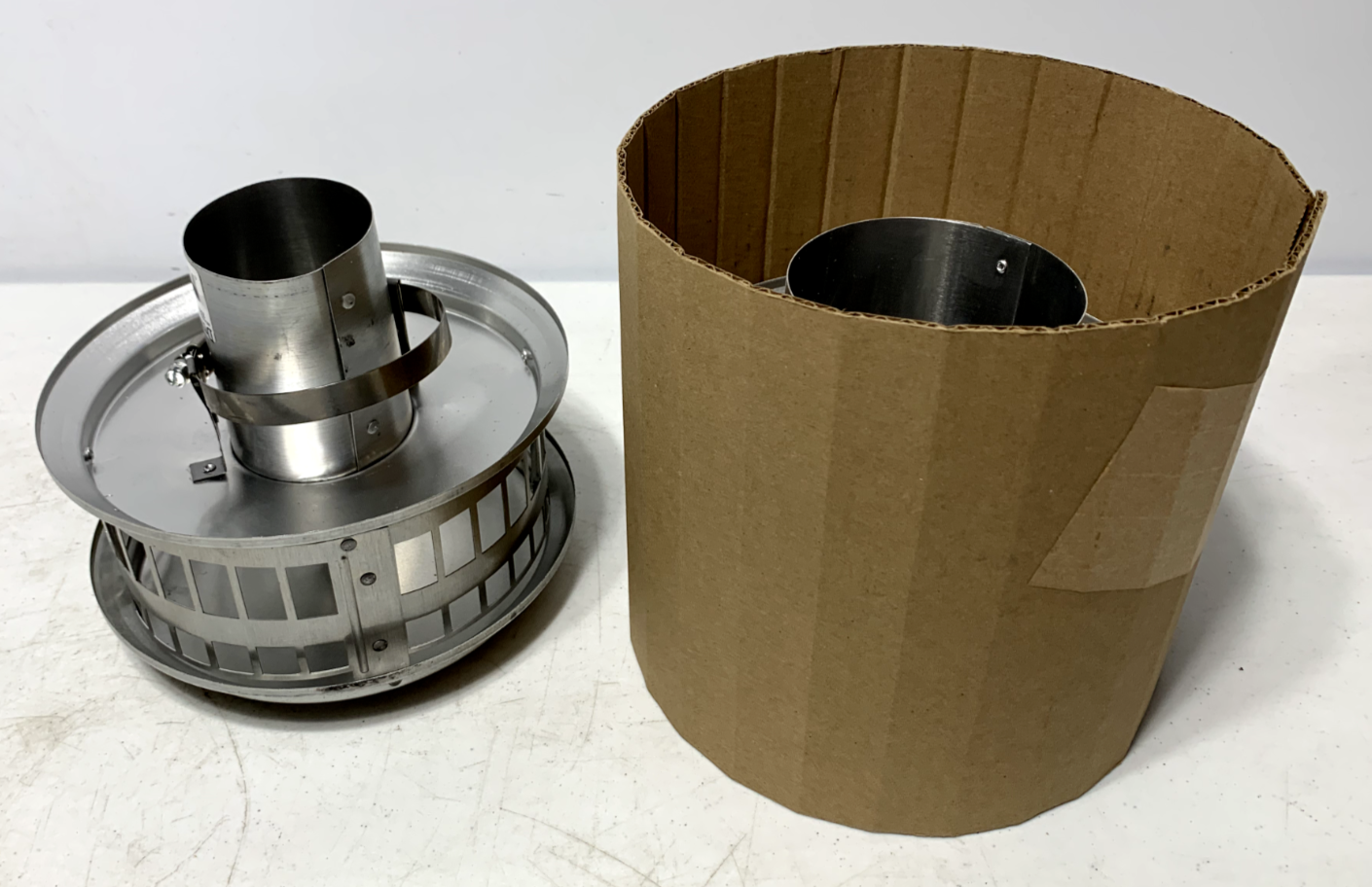 Duravent 3DFA-VC DuraFlex AL Flexible Liner Vertical Cap 3" Inner Diameter - Chase Surplus