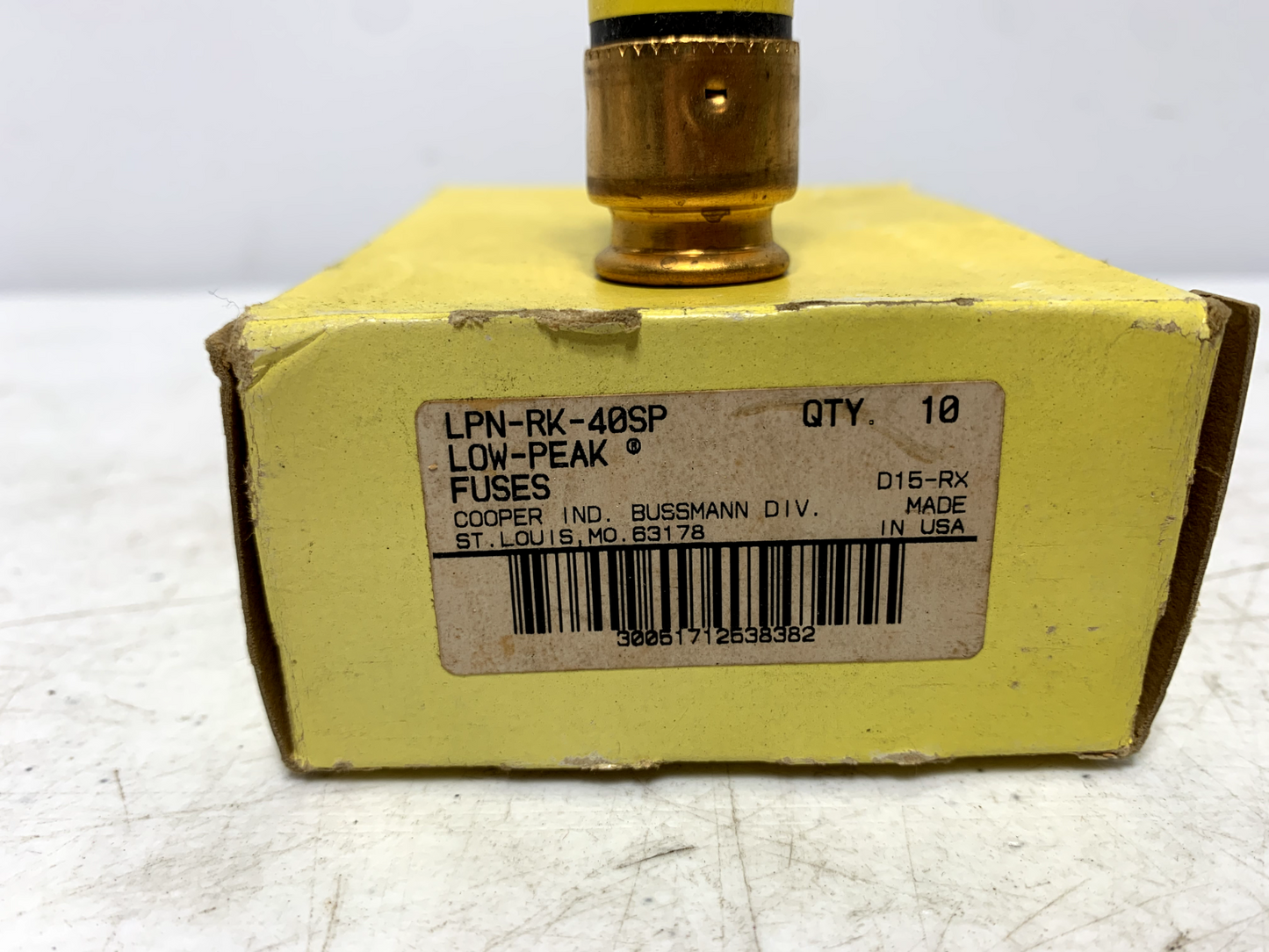 Cooper Bussmann LPN-RK-40SP Time Delay Fuse 40A 250V Class RK1