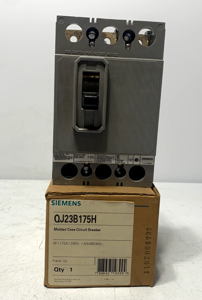 Siemens QJ23B175H Circuit Breaker 175A 3 Pole 240V 42kA