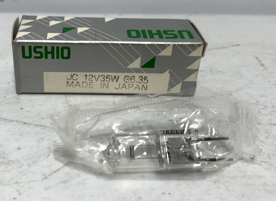 Ushio JC  12V 35W Projector Lamp G6.35 - Chase Surplus