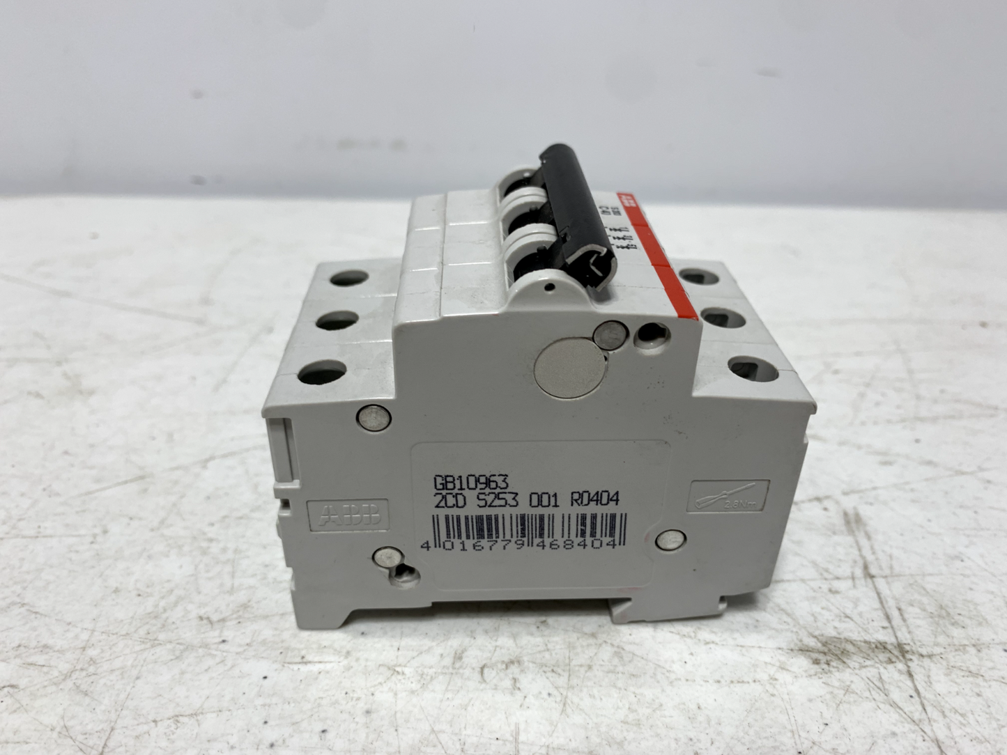 ABB S203-C40 Circuit Breaker 3P 6kA 40A