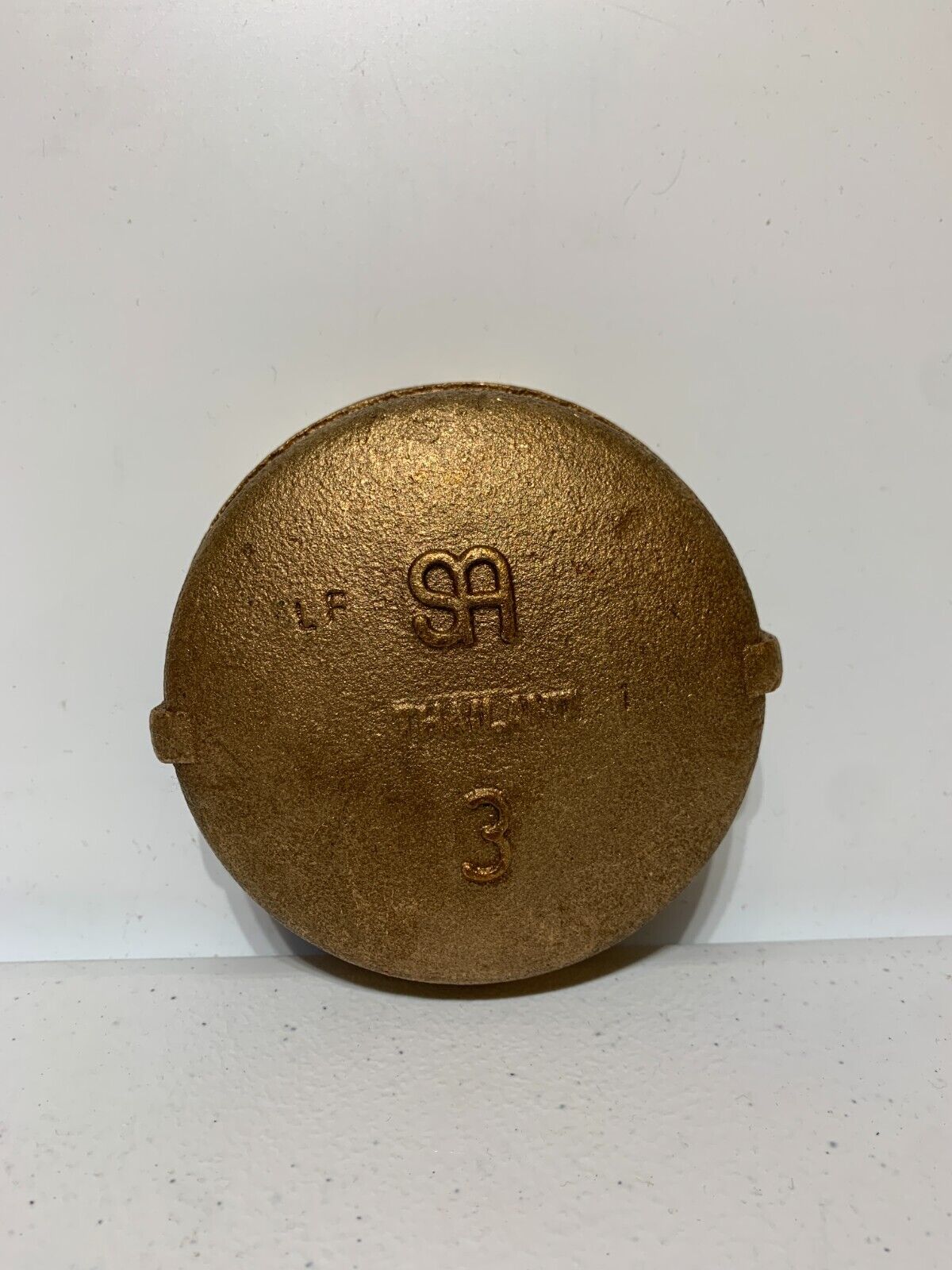 Merit Brass XNL116-48 Lead Free Brass Cap 3" - Chase Surplus