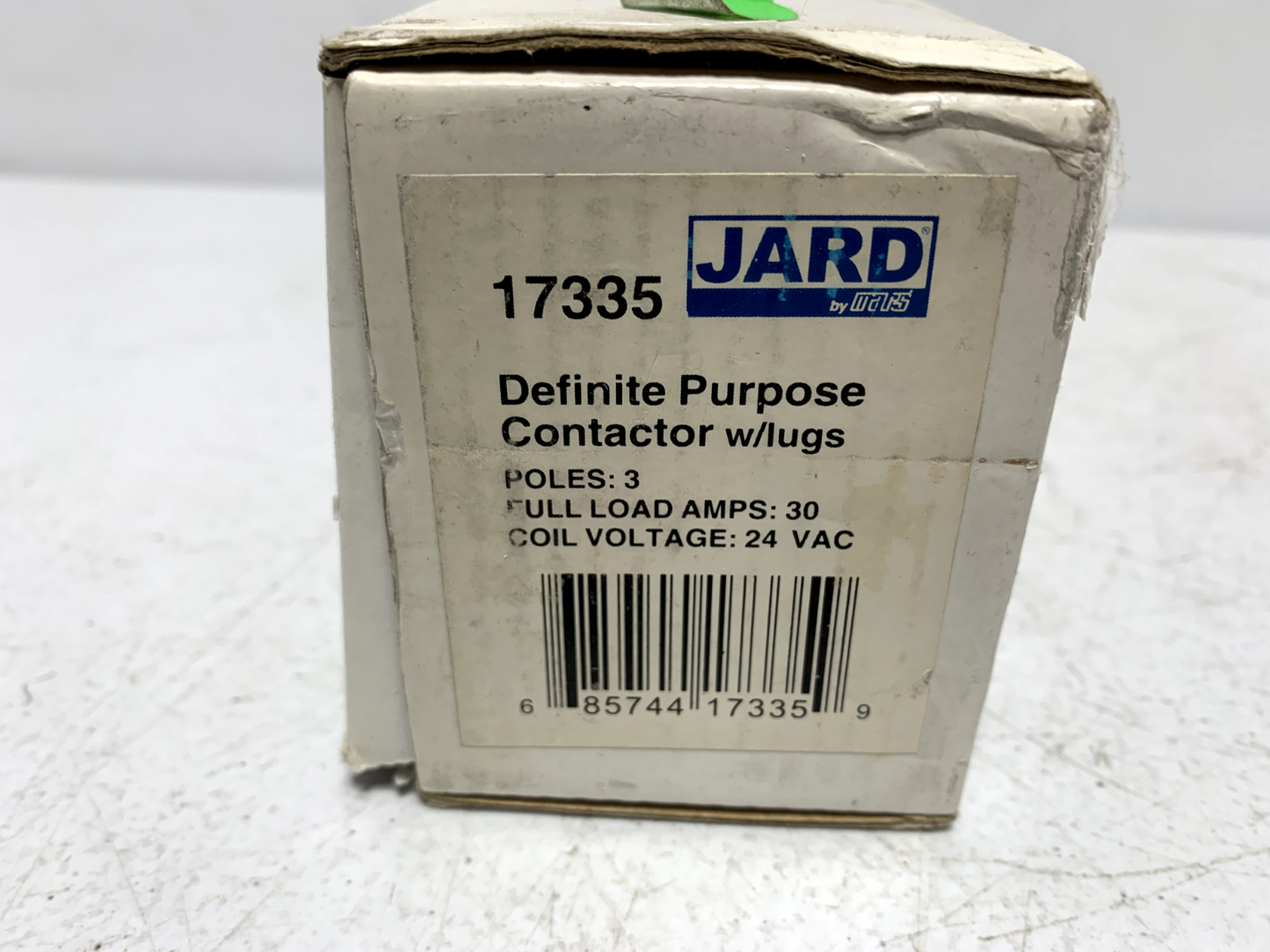 Jard 17335 Definite Purpose Contactor 24VAC 30 Amp 3 Pole 30 FLA