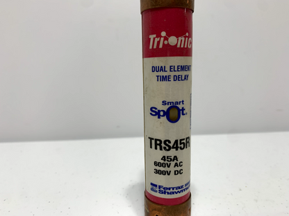 Ferraz Shawmut TRS45R Tri-onic Time Delay Fuse 45A 600VAC/300VDC