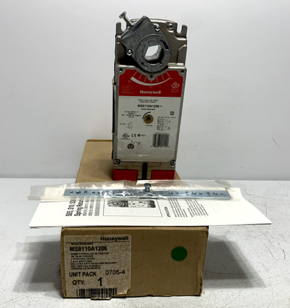 Honeywell MS8110A1206 Damper Actuator 88 in-lb 2 Position 24 VAC