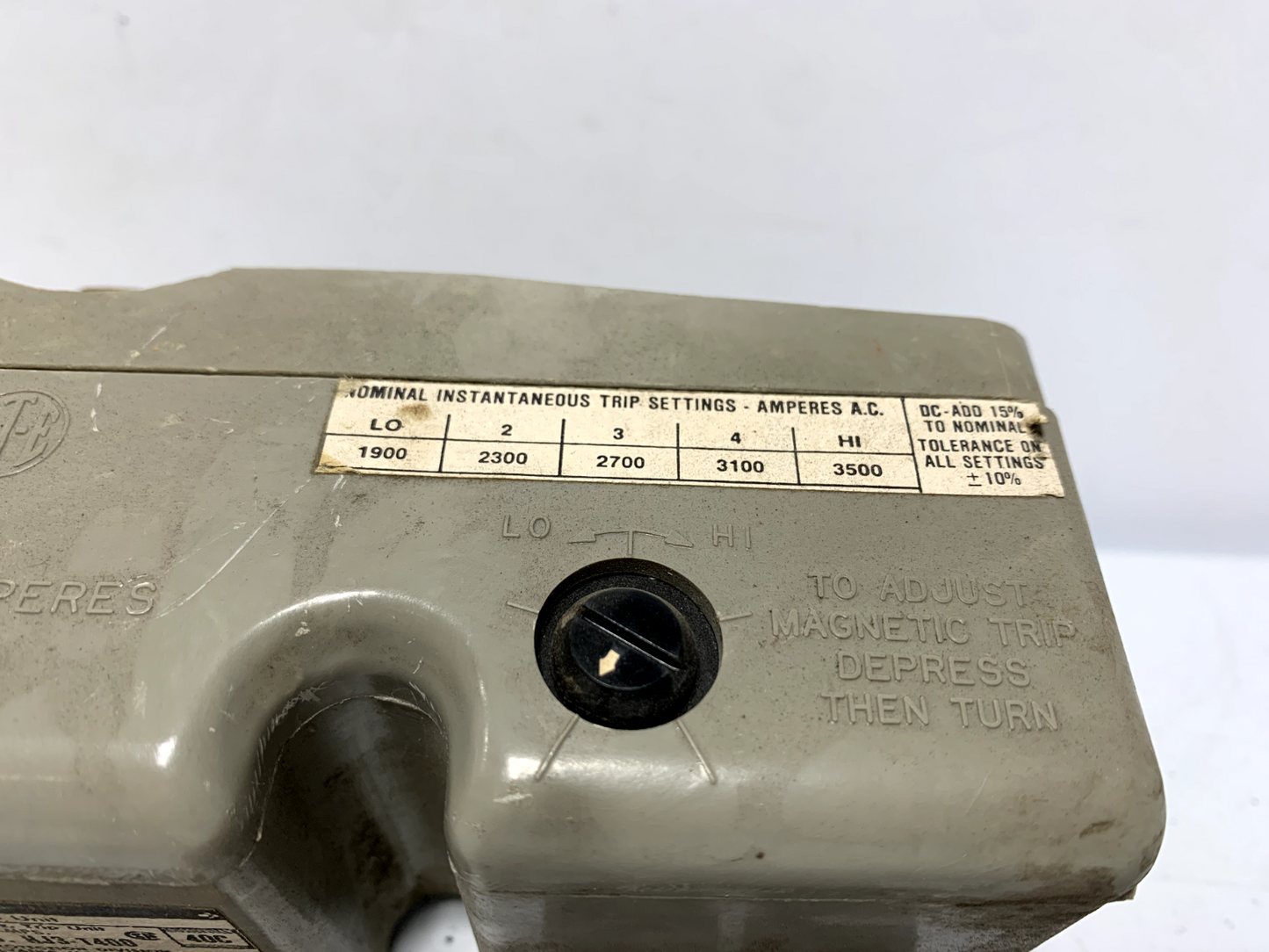 Siemens HJ3-T400 Circuit Breaker Trip Unit 400 Amp