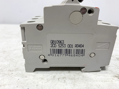 ABB S203-C40 Circuit Breaker 3P 6kA 40A