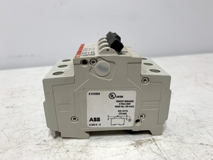 ABB S203U-K30 Circuit Breaker 3 Pole 240V 50/60HZ 30A