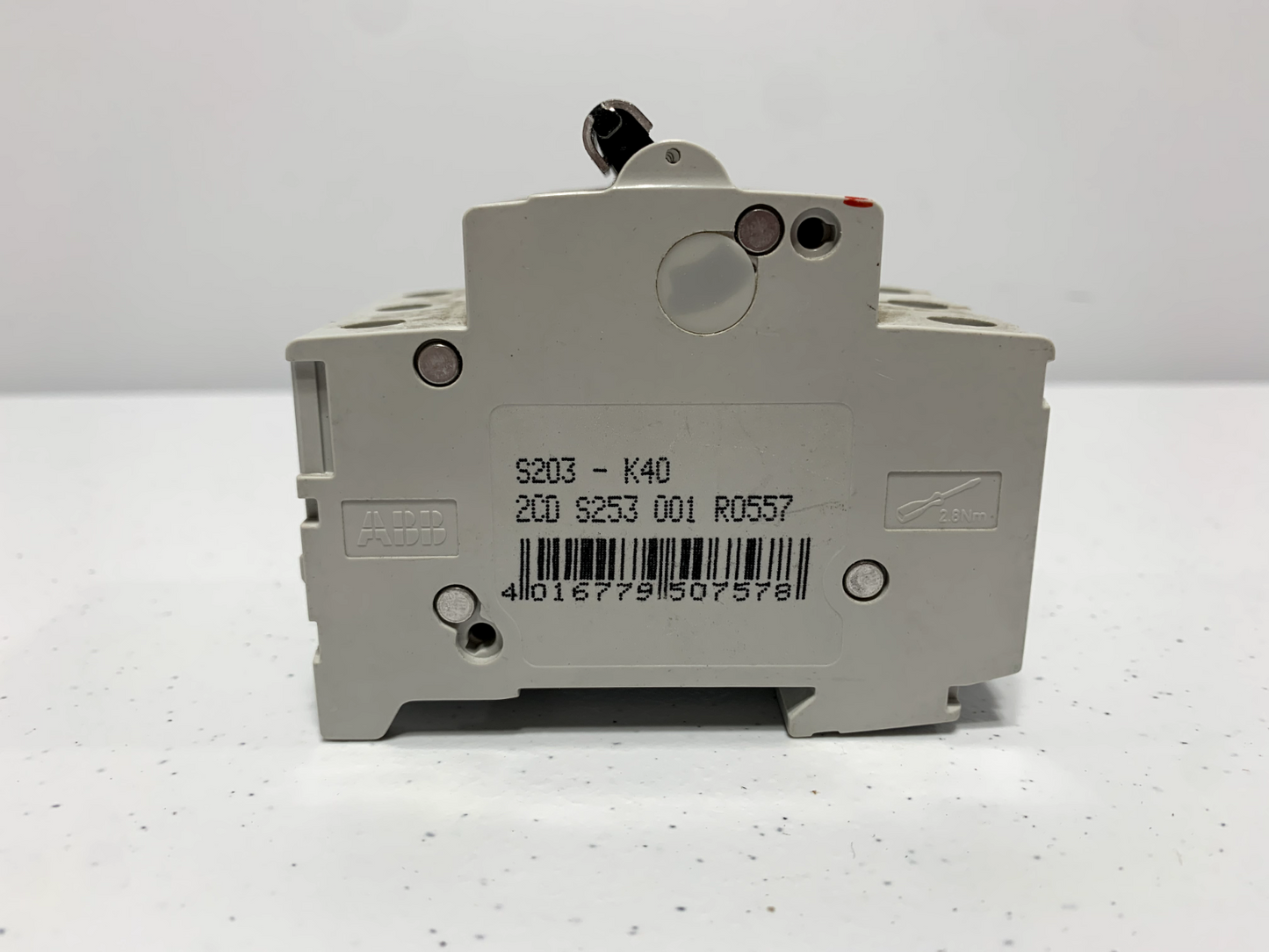 ABB S203-K40 Circuit Breaker K Curve 3 Pole 40A