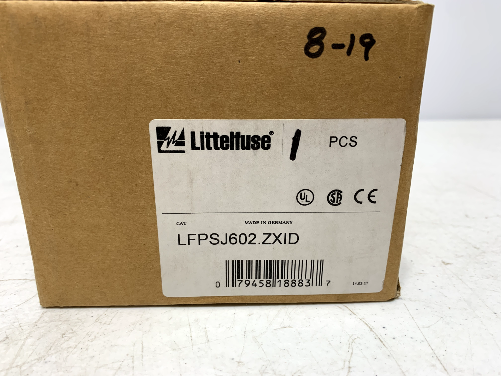 Littelfuse LFPSJ602.ZXID Fuse Holder 2P 60A 600V for Class J Fuses - Chase Surplus