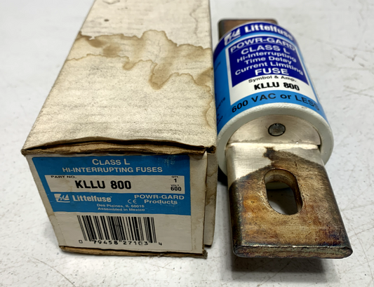 Cooper Bussmann KLLU-800 Littelfuse Class L Time Delay Fuse 600VAC 800 Amp