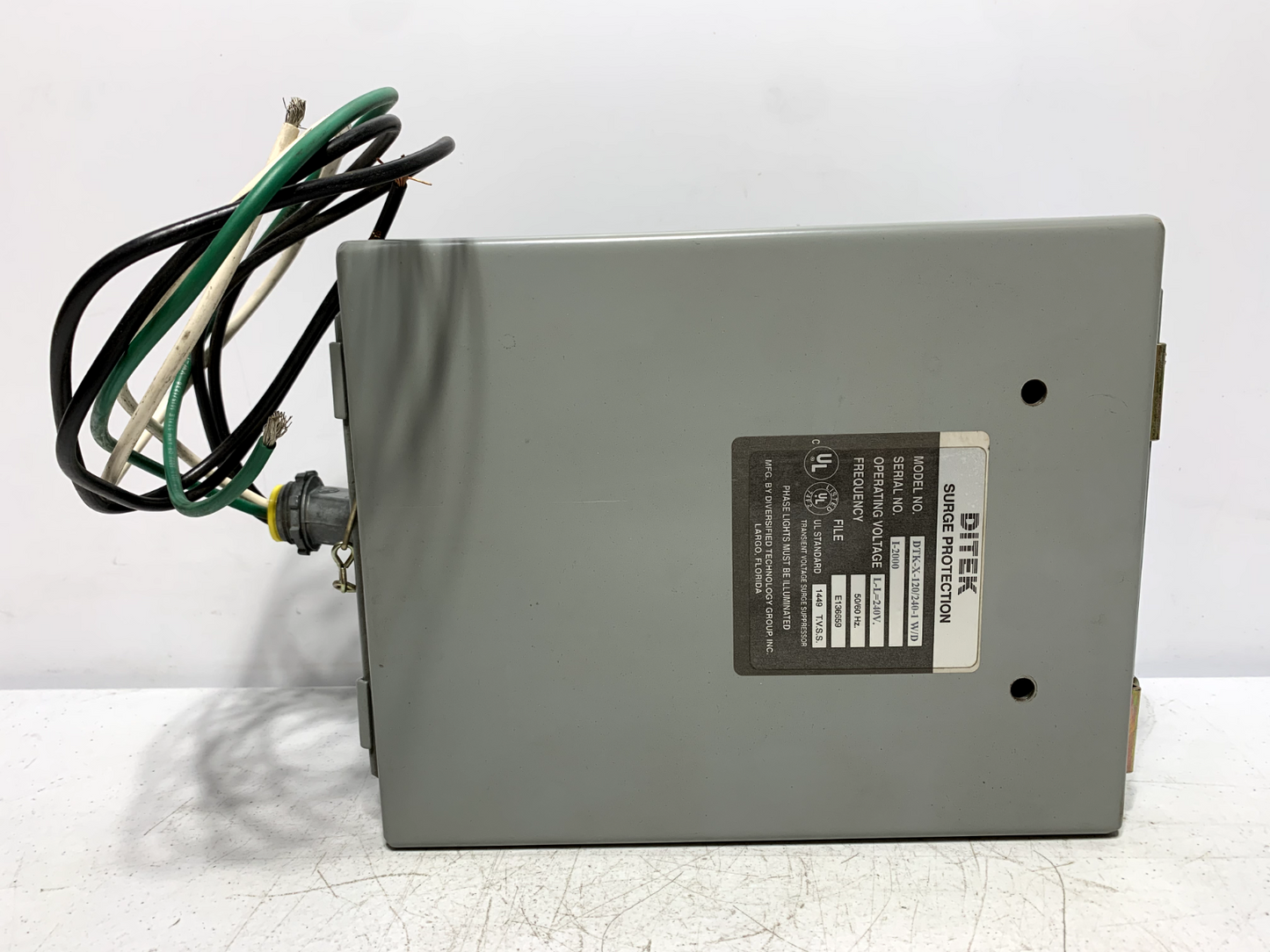 Ditek DTK-X-120/240-1 W/D Surge Protection 240V 50/60Hz I-2000