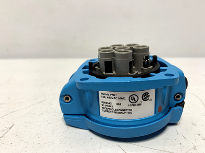 Meltric 01-P4041 PN7C Receptacle 15A 480VAC