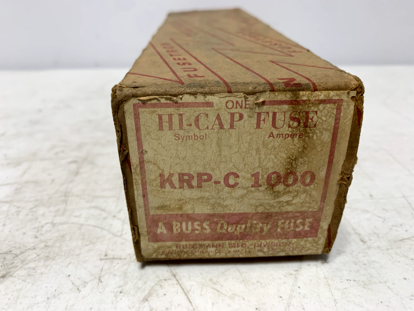 Cooper Bussmann KRP-C 1000 Low-Peak Time-Delay Fuse 1,000 Amp Class L 600V