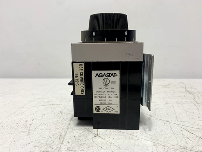 Agastat 7012AC Timing Relay 120V 1.5-15 Sec