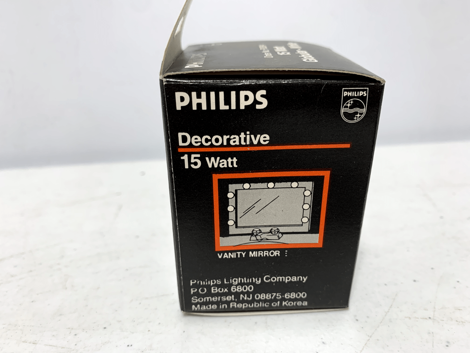 Philips 15G161/2C/W Decor Globe Light Bulb White 15W P03814 (lot of 6) - Chase Surplus