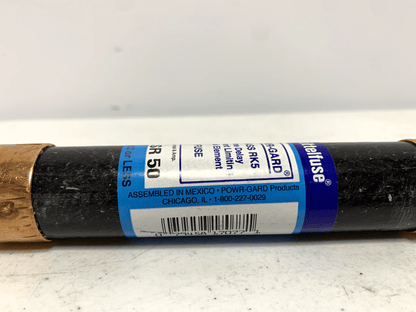 Littelfuse FLSR-50 Powr-Gard Dual Element Time Delay Fuse RK5 600V (lot of 2) - Chase Surplus
